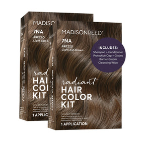 Kit de coloration Madison Reed 7NA Châtain Clair Froid vue de face