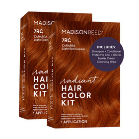 Kit de Coloration Madison Reed 7RC Rouge Clair Cuivré - vue avant