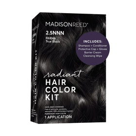 Kit de couleur de cheveux Madison Reed 2.5NNN Noir Doux vue de face