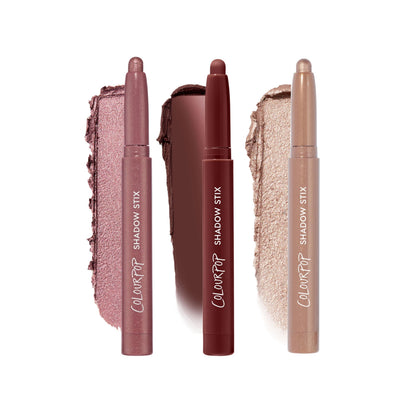 Kit de crayons à ombre ColourPop Shadow Stix avec trois teintes