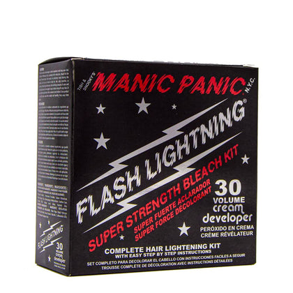 Kit de décoloration MANIC PANIC Flash Lightning avec poudre et développeur