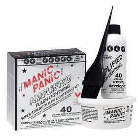 Kit de décoloration MANIC PANIC sur fond blanc