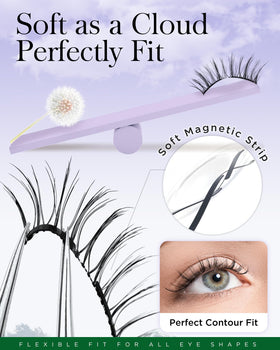 Kit de faux cils magnétiques BEYELIAN avec fixateur inclus