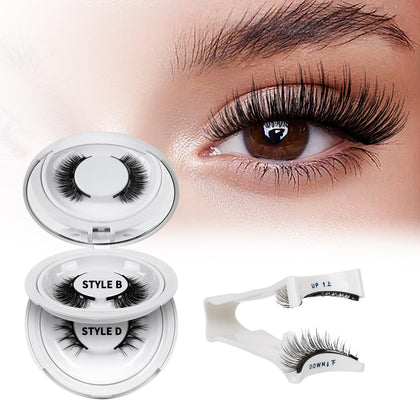 Kit de faux cils magnétiques QUEWEL avec applicateur et miroir