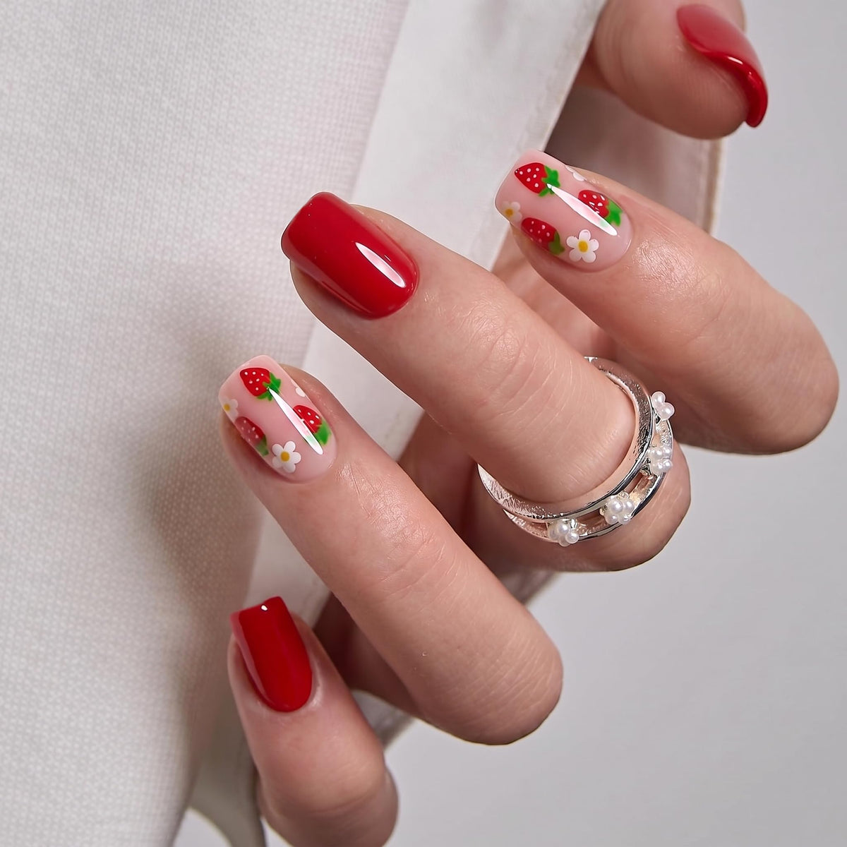 Kit de faux ongles CurvLife avec colle et accessoires