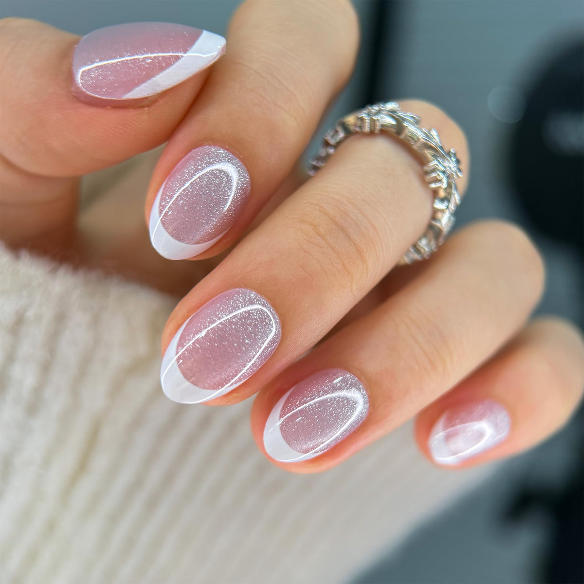 Kit de Faux Ongles CurvLife avec Colle et Onglets Adhésifs