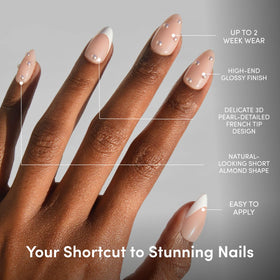 Kit de faux ongles Glamnetic avec colle et accessoires inclus