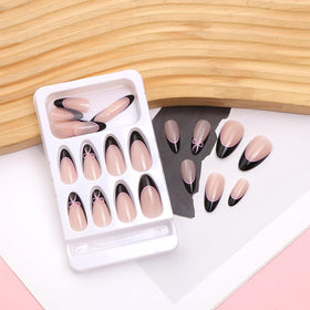 Kit de faux ongles HPYFOI avec 24 pièces et accessoires inclus