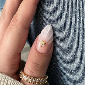 Kit de faux ongles LPOODDNU avec autocollants de colle inclus