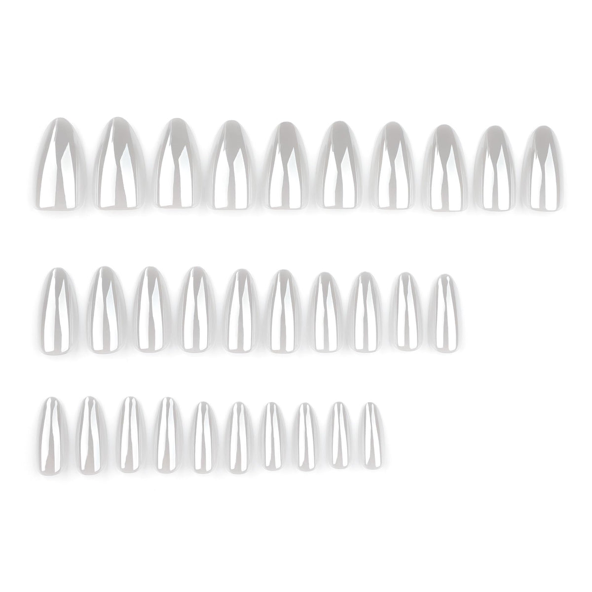 Kit de faux ongles press on comprenant 24 pièces et une lime à ongles