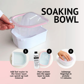 Kit de manucure complet Pronto sur fond blanc