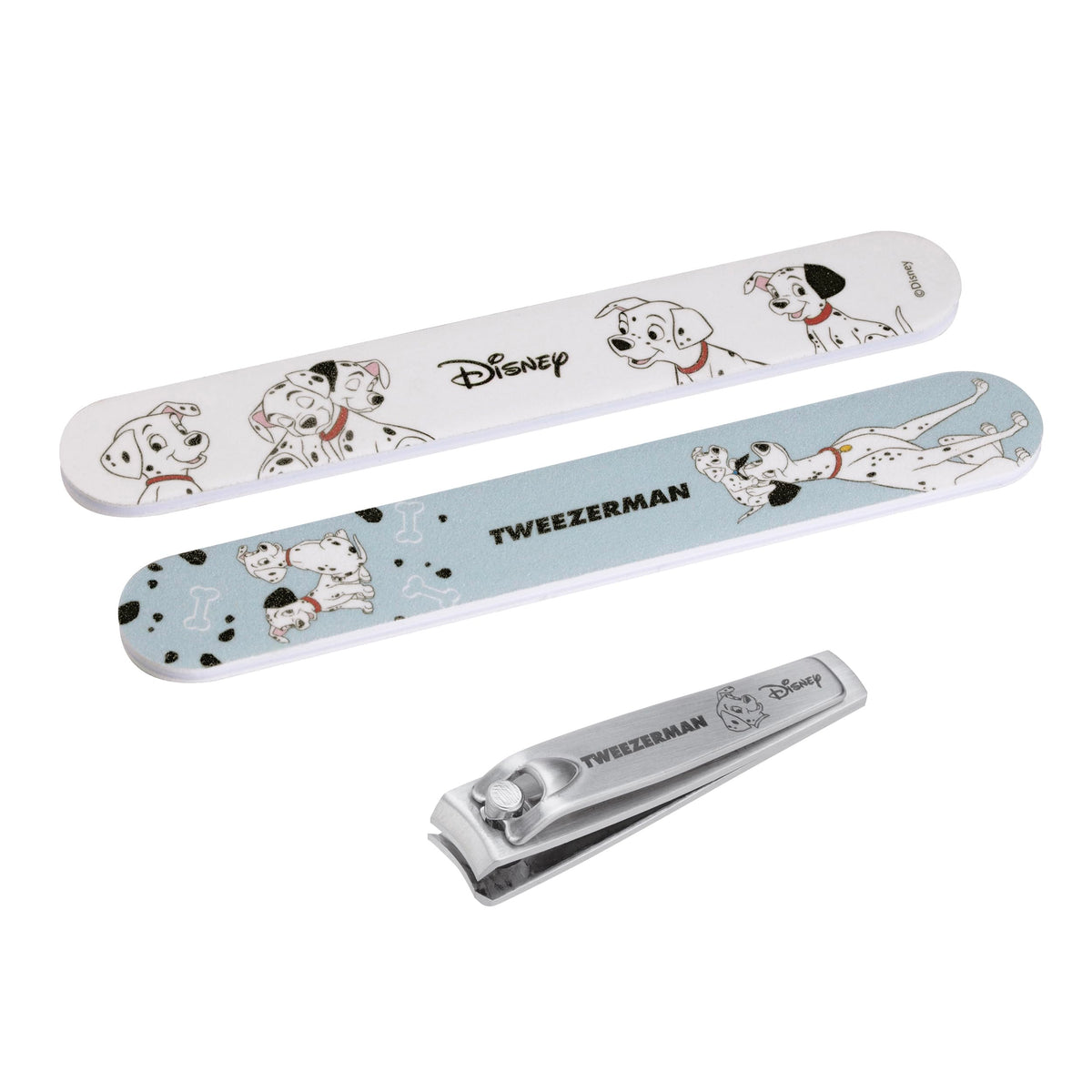 Kit de manucure Tweezerman avec coupe-ongles en acier inoxydable et 2 limes