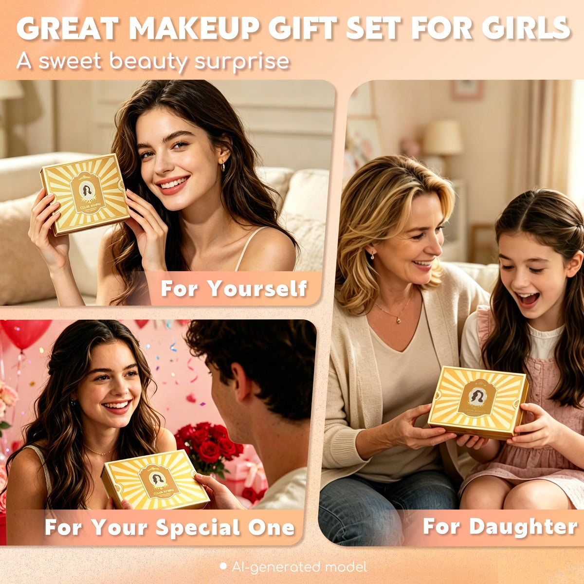 Kit de maquillage Color Nymph en situation, idéal pour les retouches à l'extérieur