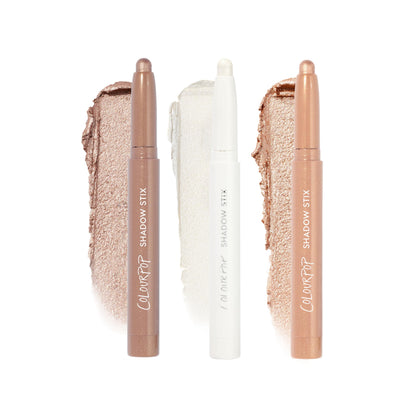 Kit de maquillage ColourPop Shadow Stix avec 3 crayons crémeux