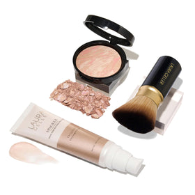 Kit de Maquillage Quotidien LAURA GELLER avec fond de teint et pinceau