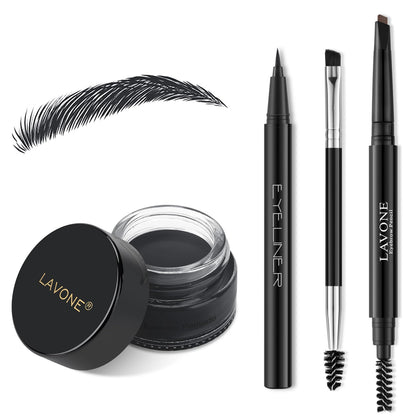 Kit de maquillage sourcils LAVONE avec pommade et crayon