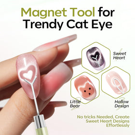 Kit de nail art avec guide métallique en Y
