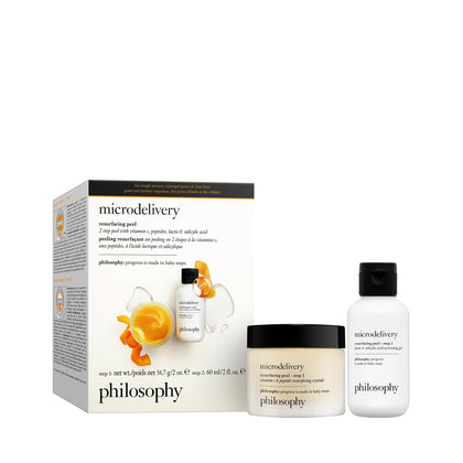 Kit de peeling à la vitamine C philosophy étape 1 et 2 fl oz