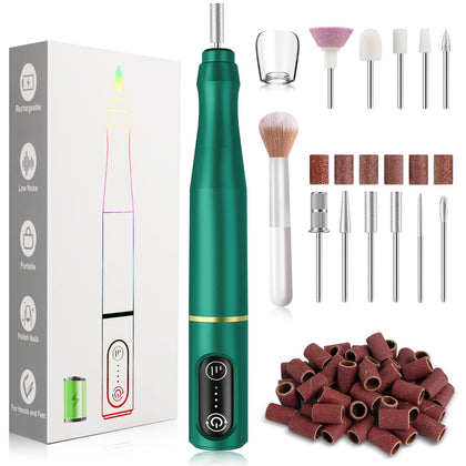 Kit de perçage d'ongles électrique TUOBEO vue de face