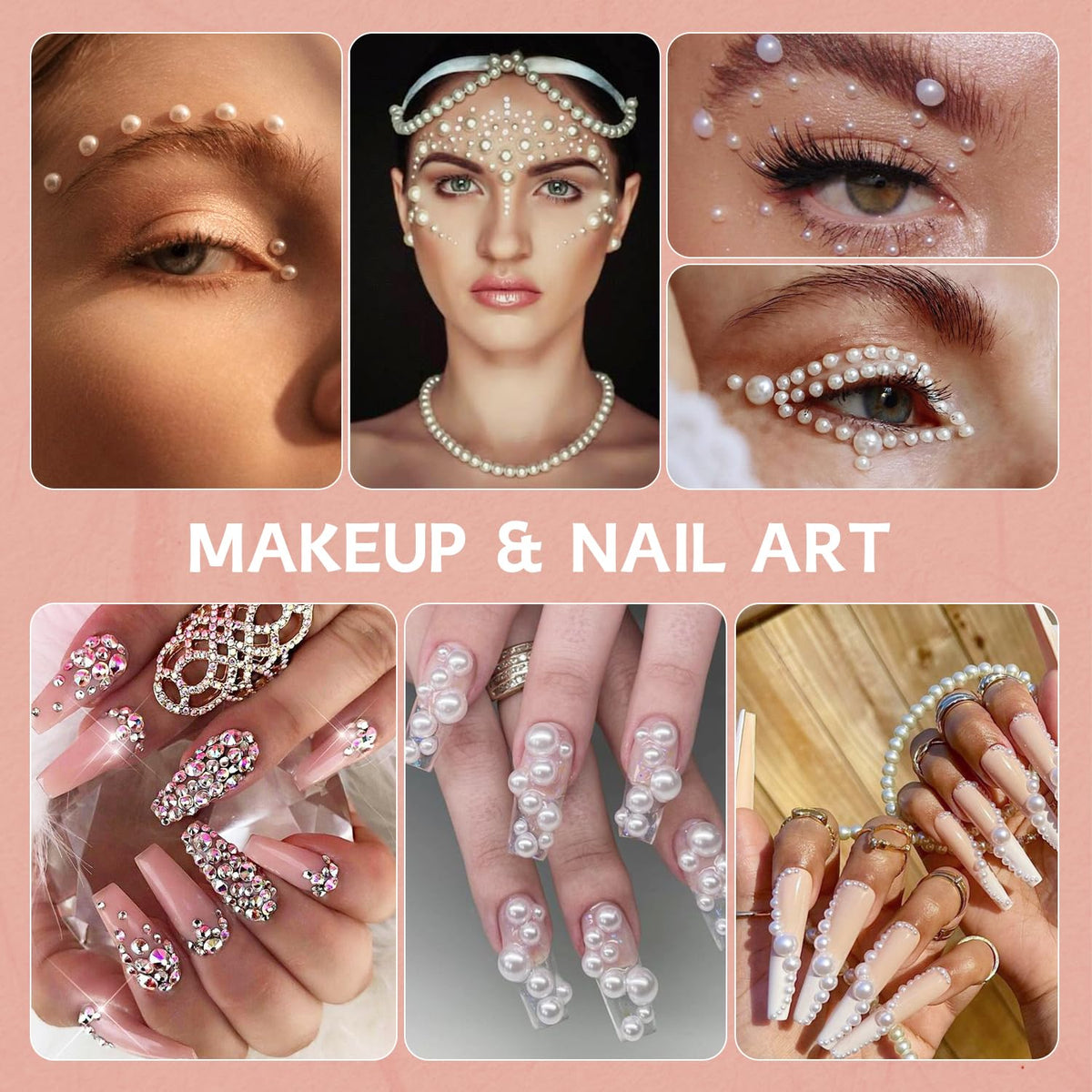 Kit de perles et strass TINKRSTUFF en utilisation créative
