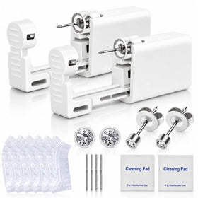 Kit de piercing d'oreille Anzero avec pistolet et accessoires