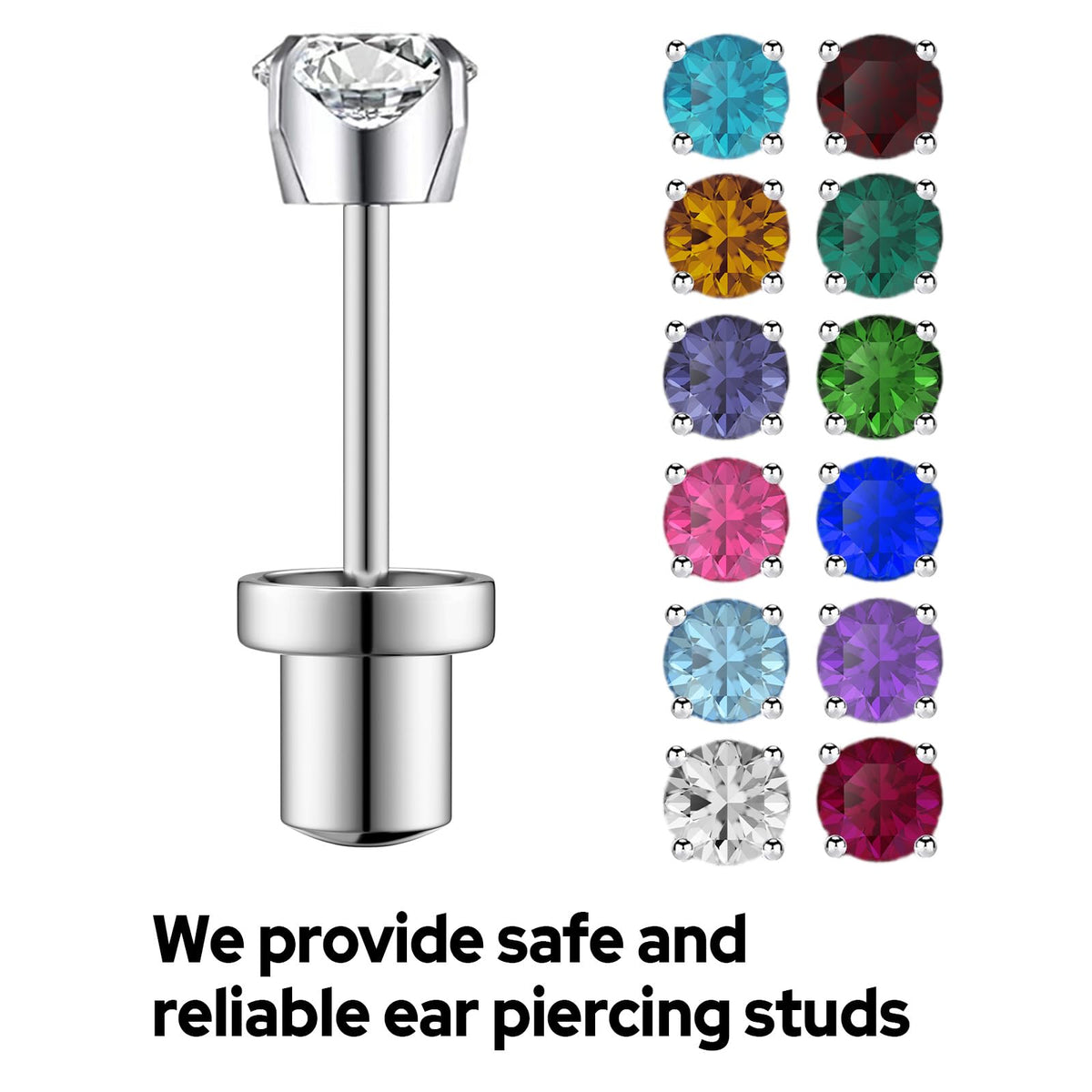 Kit de piercing d'oreilles avec emballage individuel