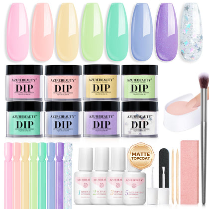 Kit de Poudres à Tremper AZUREBEAUTY 30Pcs vue de face