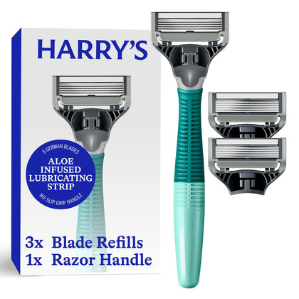 Kit de rasage Harry's Original avec manche Truman et 3 lames de rechange