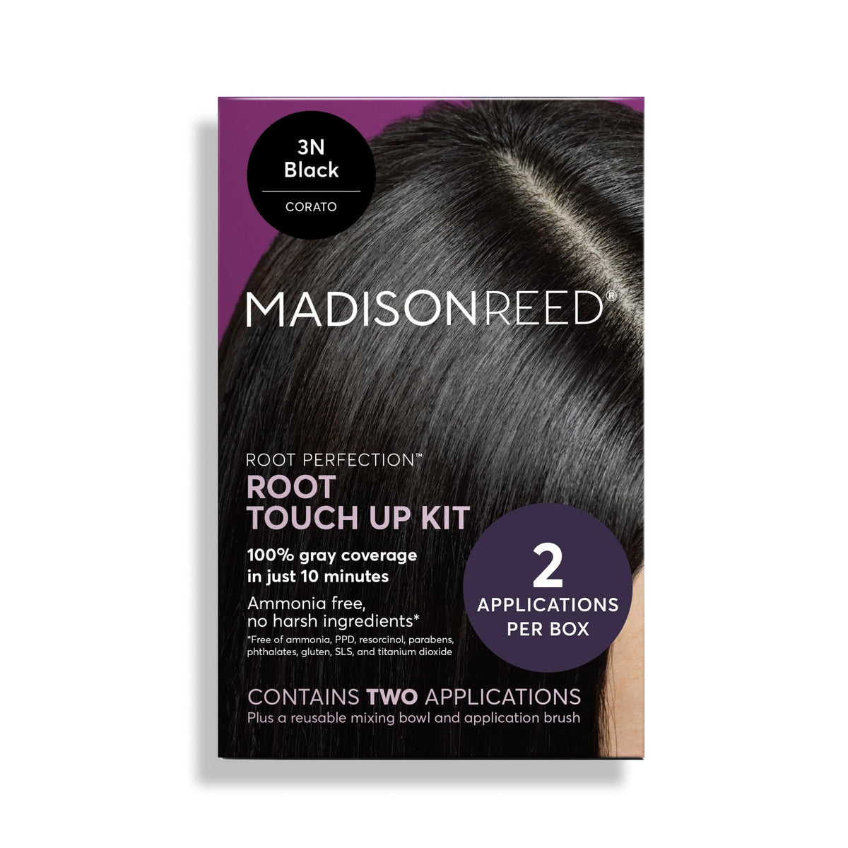 Kit de Retouche Racines Madison Reed 3N Corato Noir vue de face