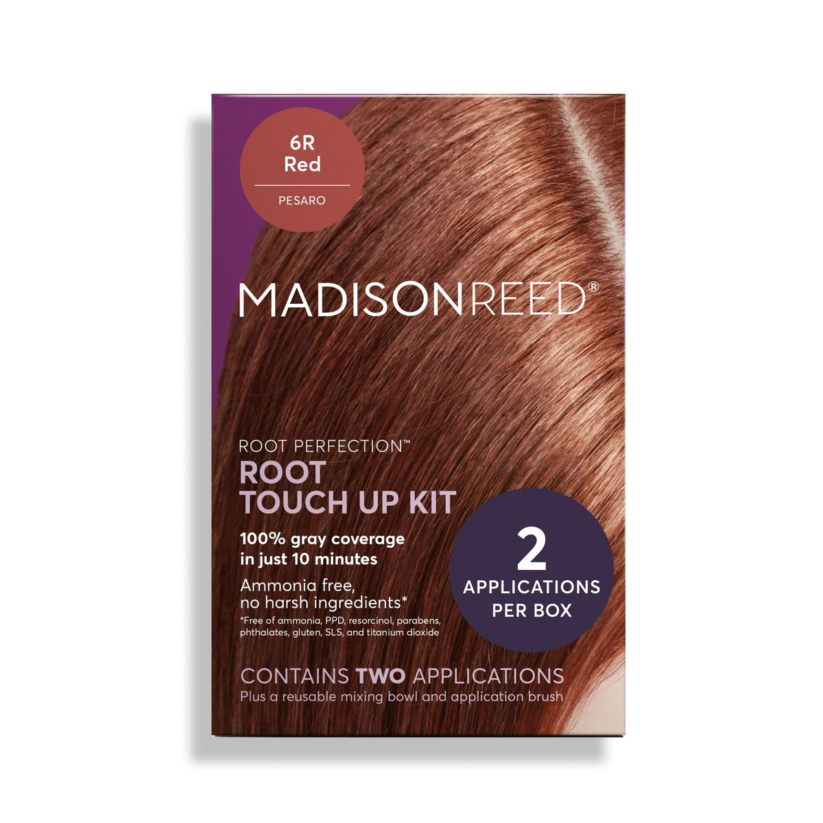 Kit de Retouche Racines Madison Reed 6R Pesaro Red vue avant