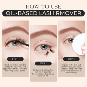 Kit de soin des cils LASHVIEW sur une table