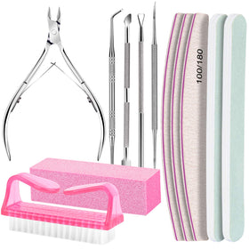 Kit de soins des ongles Fandamei avec outils manucure et pédicure