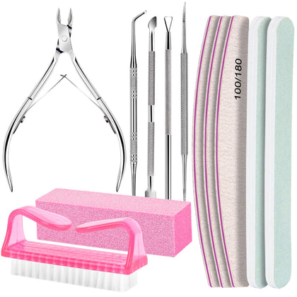 Kit de soins des ongles Fandamei avec outils manucure et pédicure