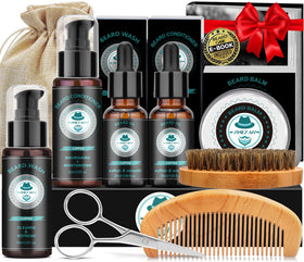Kit de soins pour barbe XIKEZAN avec boîte cadeau