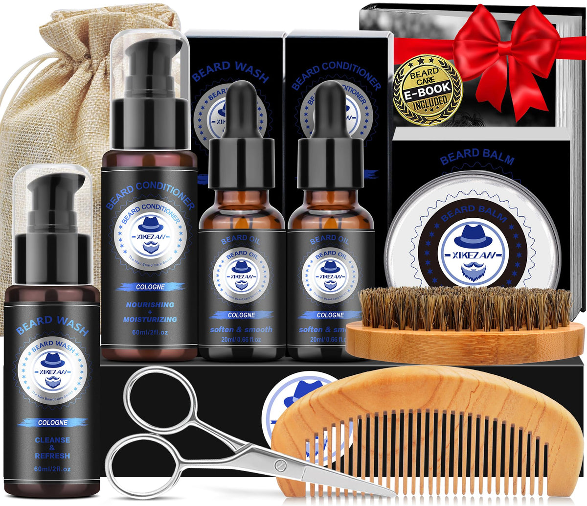 Kit de soins pour barbe XIKEZAN avec tous les accessoires