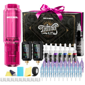 Kit de tatouage sans fil Neebol avec machine et accessoires
