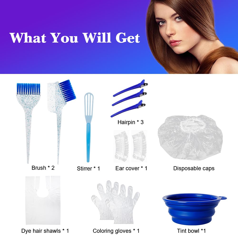 Kit de teinture capillaire complet MOONMINI