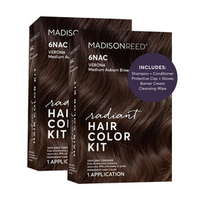Kit de Teinture Cheveux Madison Reed 6NAC Marron Chocolat Moyen vue de face