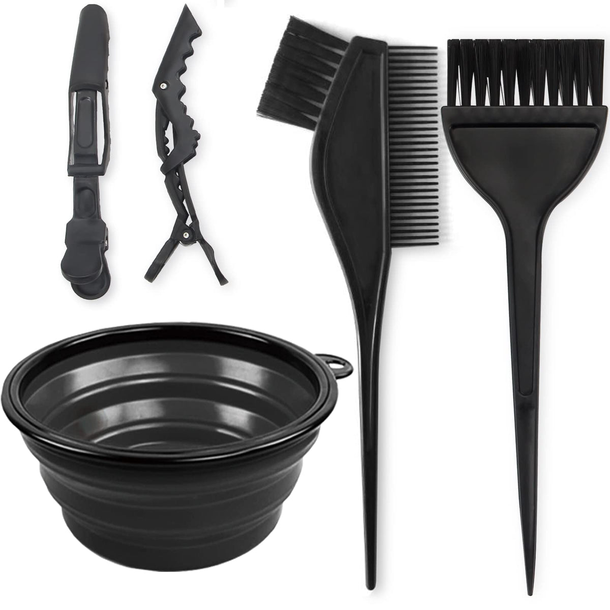 Kit de Teinture Yexixsr avec bol de mélange et pinceaux