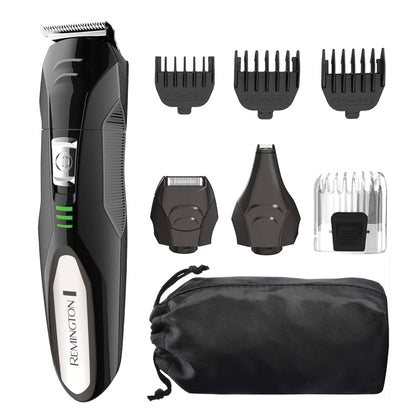 Kit de toilettage Remington tout-en-un avec accessoires noir