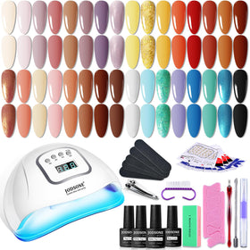 Kit de vernis à ongles gel JODSONE avec 32 couleurs et outils
