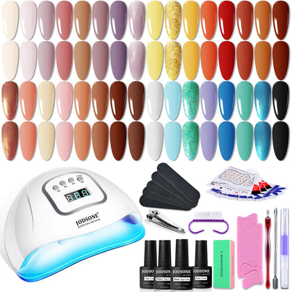 Kit de vernis à ongles gel JODSONE avec 32 couleurs et outils