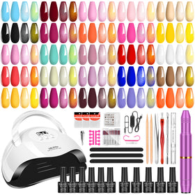 Kit de vernis à ongles YALSYNY avec lampe UV LED et accessoires