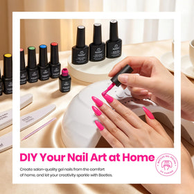 kit de vernis beetles avec instructions et accessoires