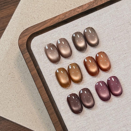 Kit de vernis gel GAOY avec 6 couleurs Cat Eye et aimant inclus
