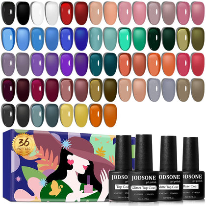 Kit de vernis gel JODSONE avec 32 couleurs classiques