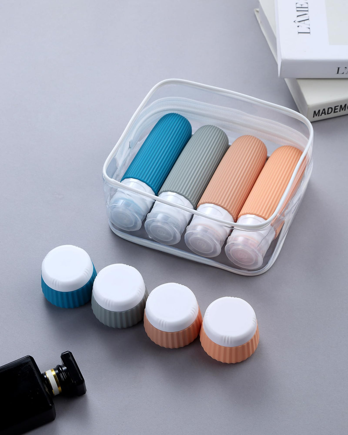 Kit de voyage Mrsdry avec différents produits de soin à l'intérieur