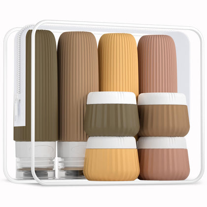 Kit de voyage Mrsdry avec sacs de toilette transparent