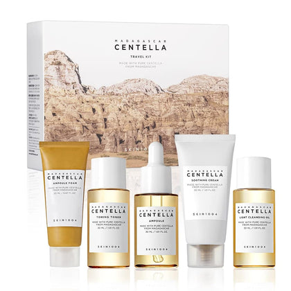 Kit de Voyage SKIN1004 Centella Madagascar avec 5 produits en format mini