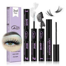 Kit GAQQI de colle et détachant pour cils vue de face